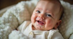 baby's first smile
