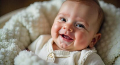 baby's first smile