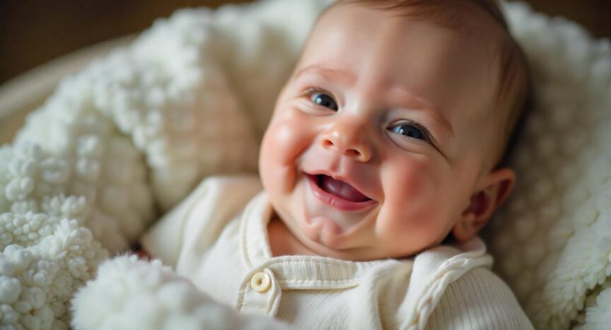 baby's first smile